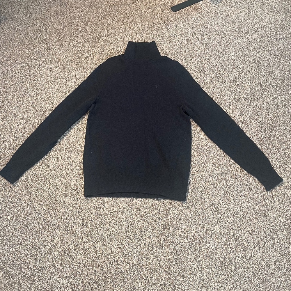 Clavin Klein Cashmere Turtleneck Sweater Men's Small
